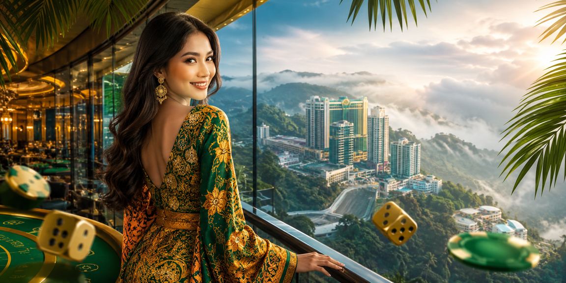 Permainan dadu bergaya batik di Genting Highlands dalam talian