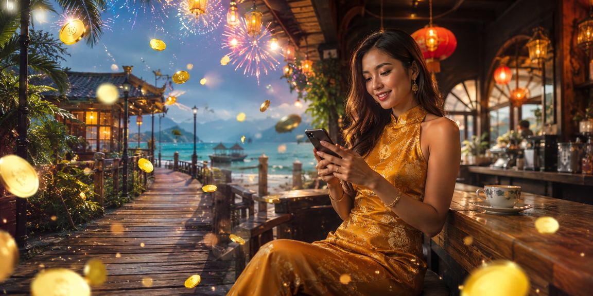 Paparan kasino mudah alih di peranti mudah alih dengan interface moden