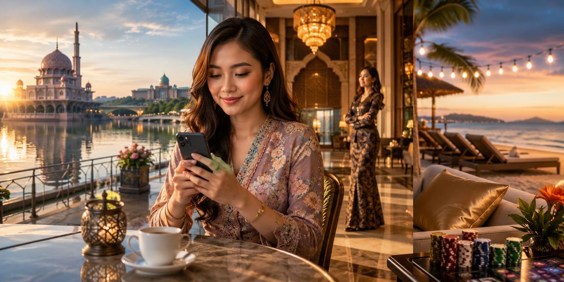 Pemain VIP menikmati bonus permainan meja di Putrajaya dalam talian